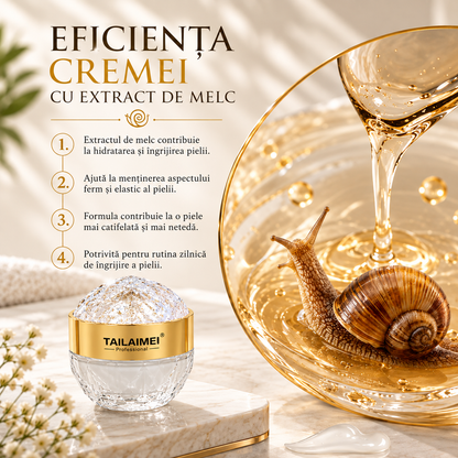 Set 2 Creme de Față TAILAIMEI Professional cu Extract de Melc – Cremă Hidratantă și Regenerantă pentru Îngrijirea Tenului, 2 x 60 gr