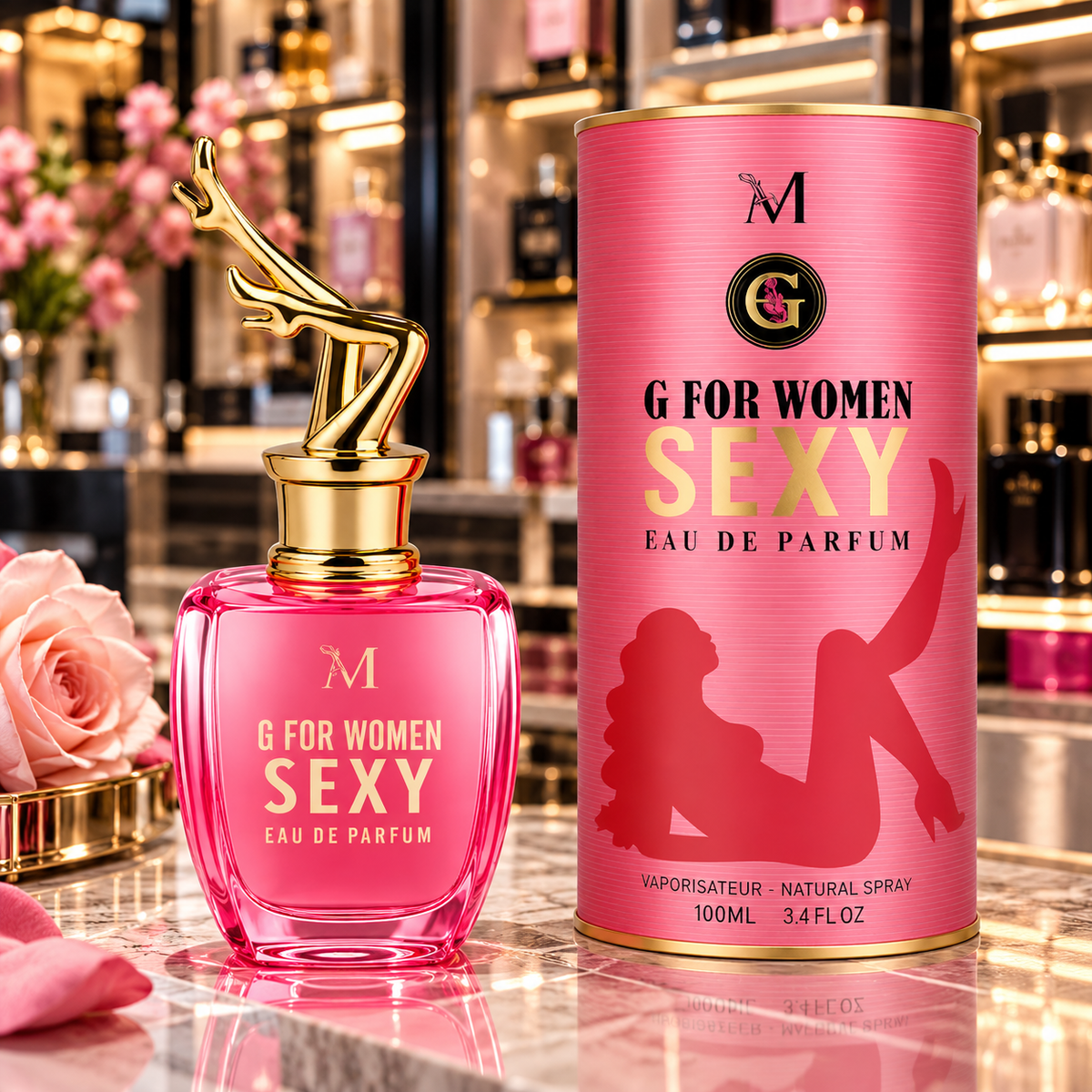 Parfum Damă G for Women Sexy 100 ml – Eau de Parfum, Aromă Feminină și Seducătoare