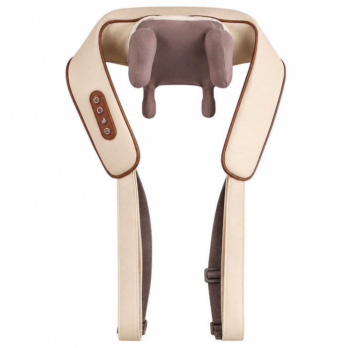 Aparat Masaj Cervical Shiatsu 3D cu Incalzire, Intensitate Reglabila