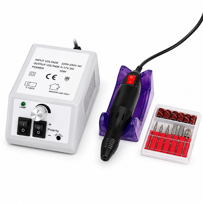 Set Manichiură și Pedichiură, Freză Electrică + 2 Lămpi UV/LED