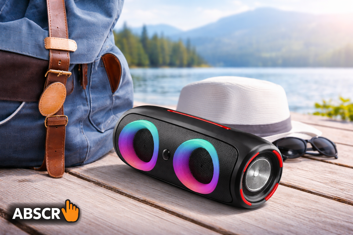 Boxă Portabilă rezistenta la apa CHARGE 5 Bluetooth 5.0 30W – 4000mAh, Lumini RGB, IPX6, USB/AUX/SD/FM, Sunet Puternic, Portabilă