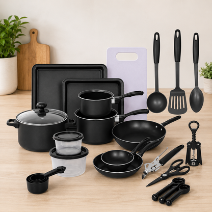 Set Bucatarie 22 Piese – Oale, Tigai si Accesorii