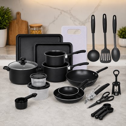 Set Bucatarie 22 Piese – Oale, Tigai si Accesorii