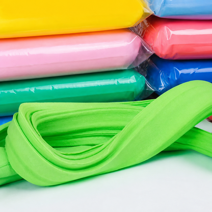 Set 12 Bucati Plastelină Inteligentă Tip Spumă, Multicoloră, Ușor de Modelat