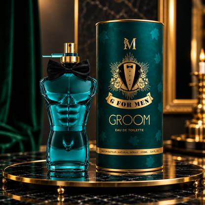 Apa de parfum barbati 100 ml - G for Men Groom