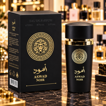 Parfum Arabesc Bărbați Aswad Noir Al Fakhr 100 ml – Eau de Parfum, Oriental Condimentat