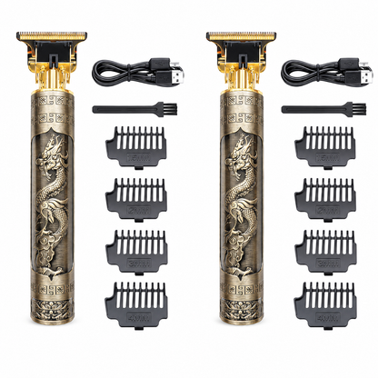 Pachet 2 Masini de Tuns Dragon T-Blade – Reincarcabile USB, 5W, pentru Par, Barba si Contur
