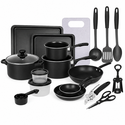 Set Bucatarie 22 Piese – Oale, Tigai si Accesorii