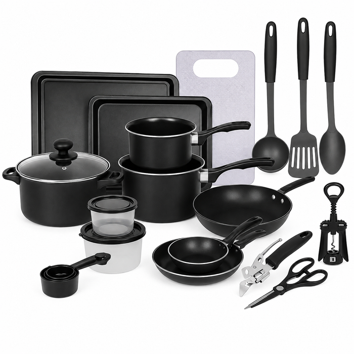 Set Bucatarie 22 Piese – Oale, Tigai si Accesorii