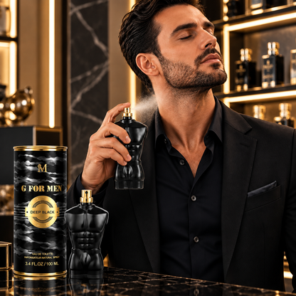 Parfum barbati G FOR MEN DEEP BLACK –  100 ml – Inspirat din Le Male Le Parfum