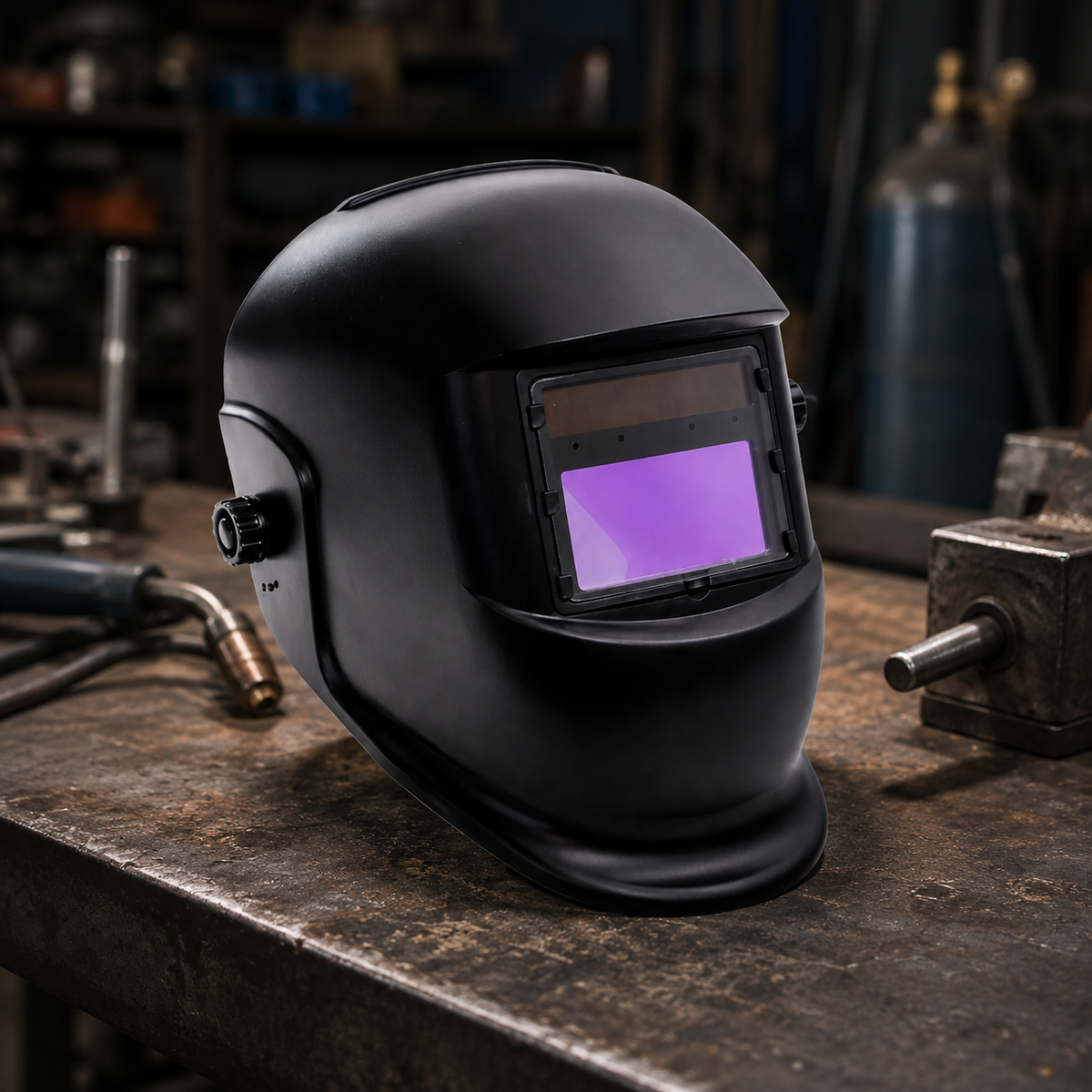 Set Protectie Sudura 3 in 1 – Masca Automata LCD, Ochelari Auto-Intunecare si Manusi