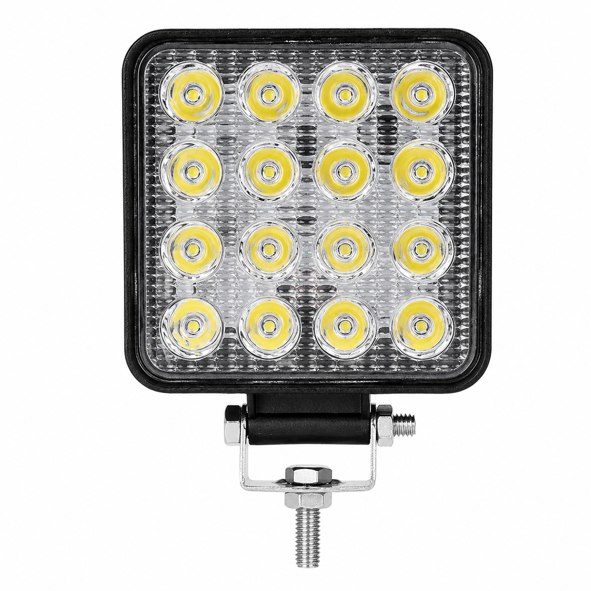 Set 8 Proiectoare LED Auto 48W, 16 LED, IP67, Iluminare Auxiliară