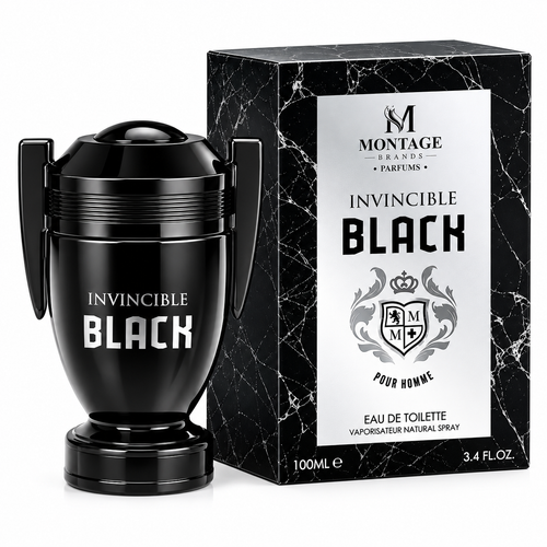 Parfum Bărbați Invincible Black 100 ml – Eau de Toilette, Aromă Masculină și Elegantă