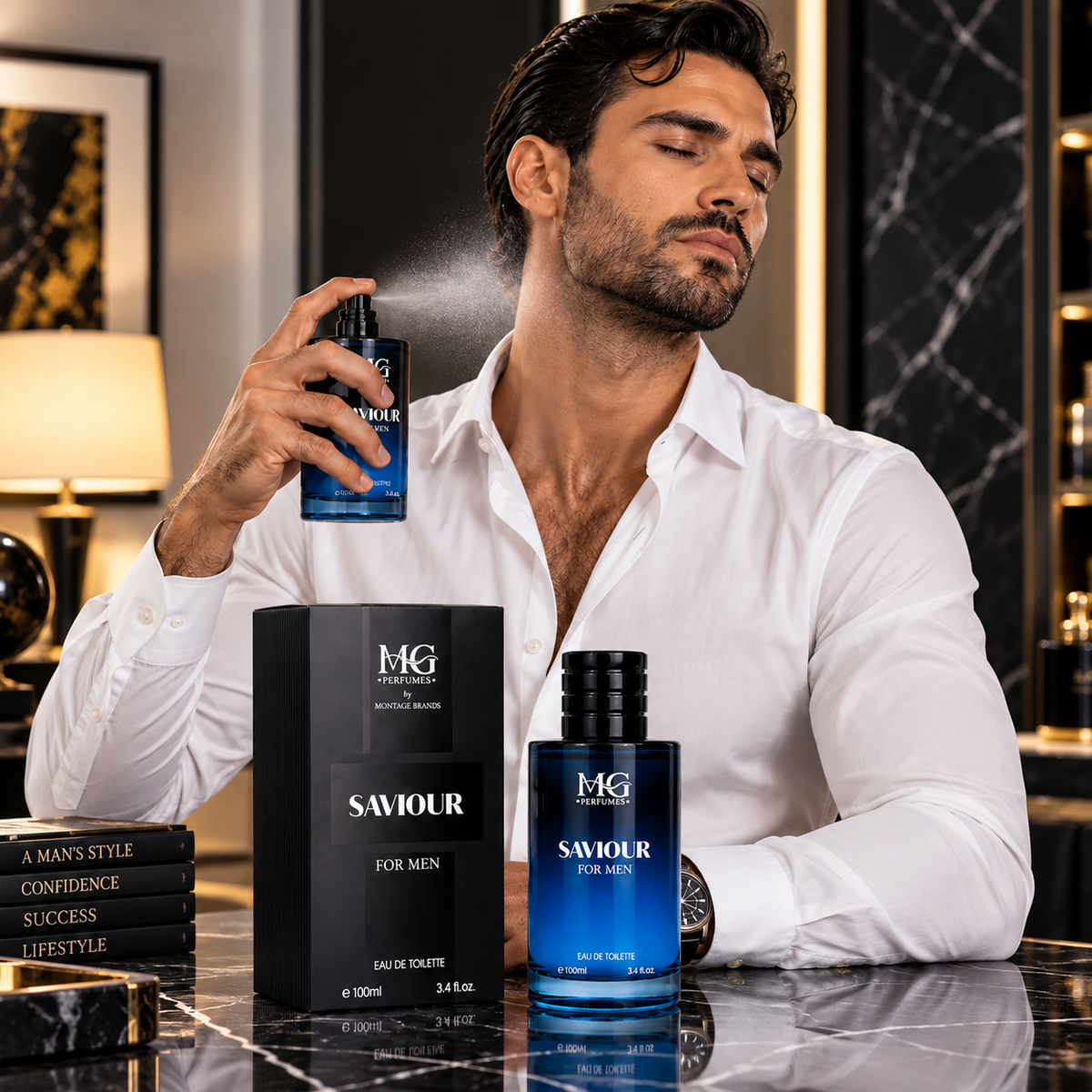 Saviour 100ml - Apa de Toaleta, barbati| Inspirat din Dior Sauvage