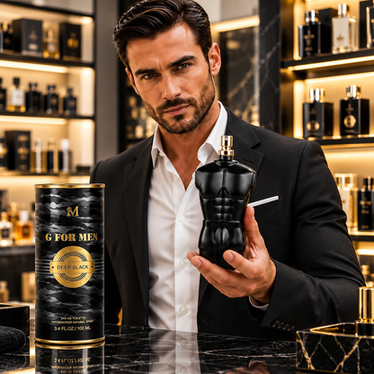 Parfum barbati G FOR MEN DEEP BLACK –  100 ml – Inspirat din Le Male Le Parfum