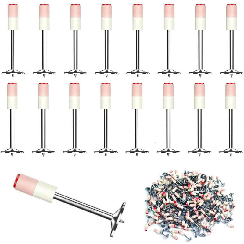 Set 200 bucati cuie tip ciupercă  pentru pistol cu autopropulsare