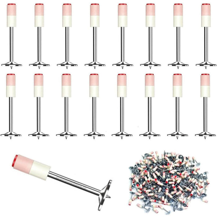 Set 200 bucati cuie tip ciupercă  pentru pistol cu autopropulsare
