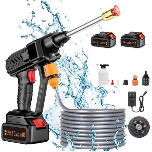 Aparat de Spalat cu Presiune Mobil, 2 Acumulatori, 48V, Debit 8 L/min